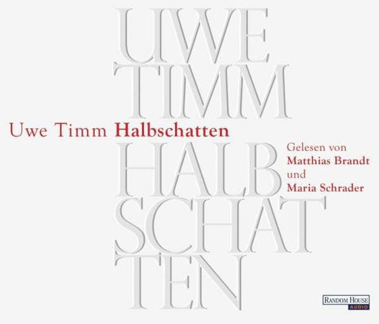 Cover for Timm · Halbschatten,6CD-A. (Book)