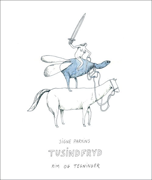 Cover for Signe Parkins · Tusindfryd - rim og tegninger (Innbunden bok) [1. utgave] (2017)