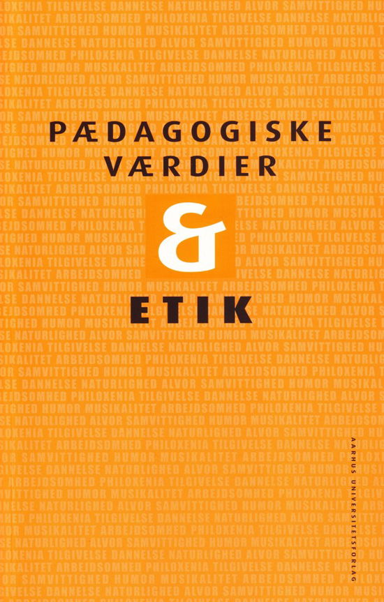 Cover for Eggert Olsen Anne-marie (Red.) · Asterisk: Pædagogiske værdier og etik (Sewn Spine Book) (2011)