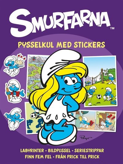 Smurfarna. Pysselkul med stickers - Peyo - Books - Bokförlaget Semic - 9789155263973 - March 3, 2017