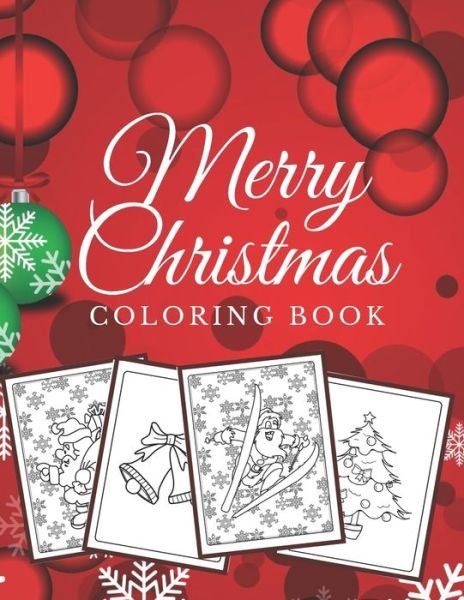 Cover for Golden Christmas · Merry Christmas Coloring Book (Pocketbok) (2020)