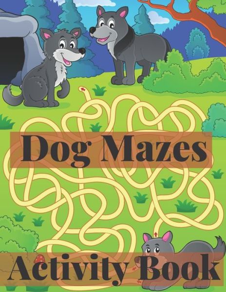 Cover for Perla · Dog mazes activity book (Paperback Book) (2021)