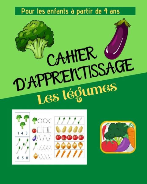 Cover for Collection Jean Et Noel · Cahier d' apprentissage les legumes (Paperback Book) (2020)