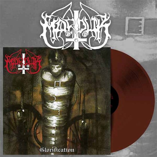 Cover for Marduk · Glorification (Re-issue) (Brown Vinyl) (VINIL) (2024)