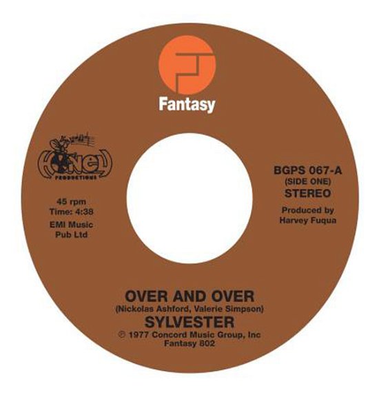 Cover for Sylvester · Over and over (7&quot;) (2022)