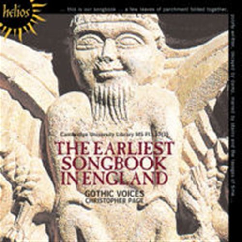 Cover for Christopher Page Gothic Voice · The Earliest Songbook in Engla (CD) (2012)