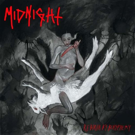 Cover for Midnight · Rebirth By Blasphemy (LP) [Coloured edition] (2022)