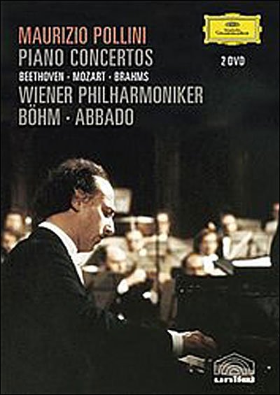 Cover for Beethoven / Mozart / Brahms · Piano Concertos Maurizio Pollini (DVD) (2013)
