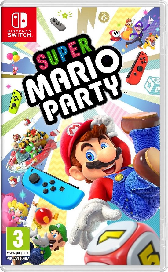 Cover for Switch · Switch - Super Mario Party - It (switch) (Leketøy)