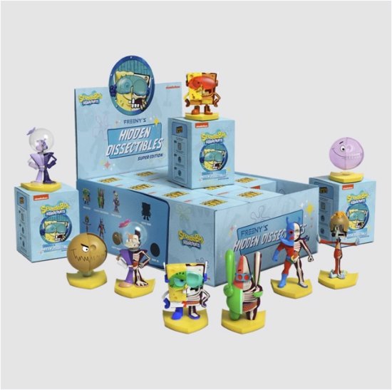 (Box Of 12 Units) Freenys Hidden Dissectibles: Spongebob Squarepants (Series 4) - Super Edition - Spongebob Squarepants - Merchandise - SPONGEBOB SQUAREPANTS - 0641489938974 - 20. mars 2023