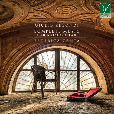 Cover for Federica Canta · Regondi Complete Music for Solo Guitar (CD) (2021)