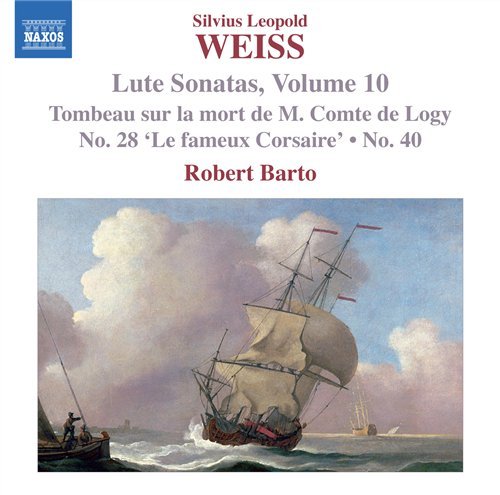 Lute Sonatas Vol.10 - Weiss - Musik - NAXOS - 0747313221974 - 6. januar 2010