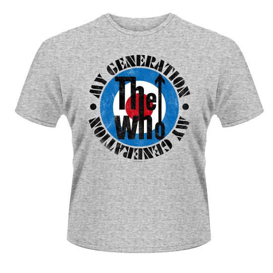 Cover for The Who · Generation (T-shirt) [size S] [Grey edition] (2016)