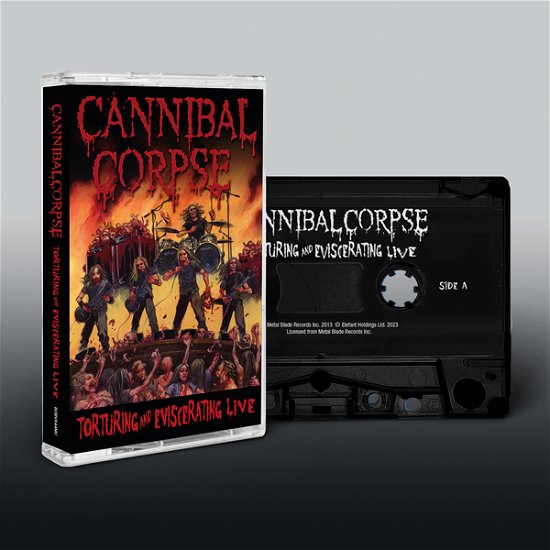 Cover for Cannibal Corpse · Torturing And Eviscerating Live (Kassett) (2023)
