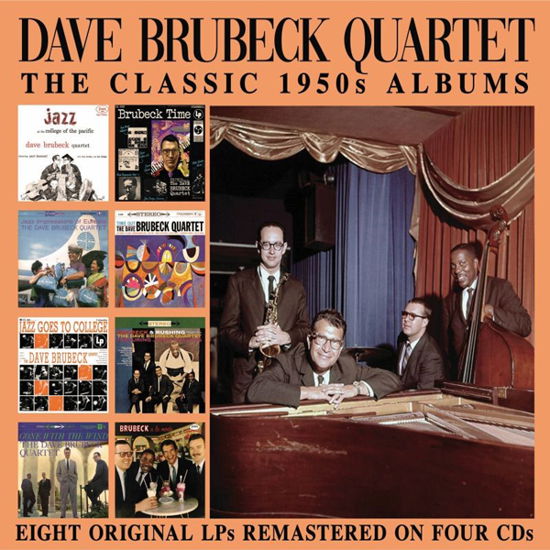 Cover for Dave Brubeck Quartet · The Classic 1950s Albums (CD) (2024)