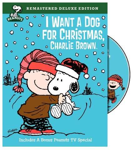 Cover for DVD · I Want a Dog for Christmas, Charlie Brown (DVD) [Deluxe edition] (2009)