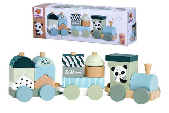 Cover for Eichhorn · Eichhorn - Eichhorn Houten Blokkentrein Panda 16dlg. (Toys) (2022)