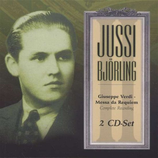Cover for Jussi Björling · Verdi - Messa Da Requiem (CD) (2014)