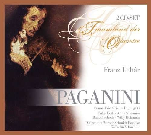 Paganini - Franz Lehar - Musik - MEMBRAN - 4011222329974 - 14 december 2020