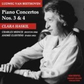 Cover for Beethoven / Haskil / Bso / Munch · Piano Concertos 3 &amp; 4 (CD) (2007)