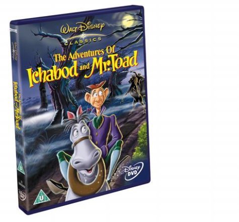 Cover for The Adventures Of Ichabod And Mr Toad (DVD) (2003)