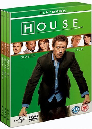 Cover for House Season 4 (DVD) (2008)