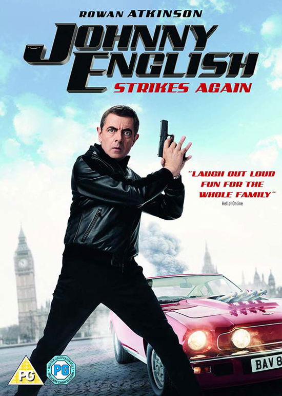 Cover for Johnny English - Strikes Again · Johnny English Strikes Again (DVD) (2019)