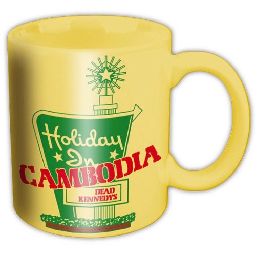 Cover for Dead Kennedys · Dead Kennedys Boxed Standard Mug: Holidays in Cambodia (Mugg) [Yellow edition] (2014)