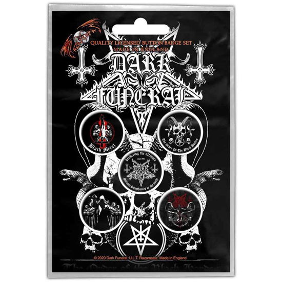Cover for Dark Funeral · Dark Funeral Button Badge Pack: The Black Hordes (MERCH)