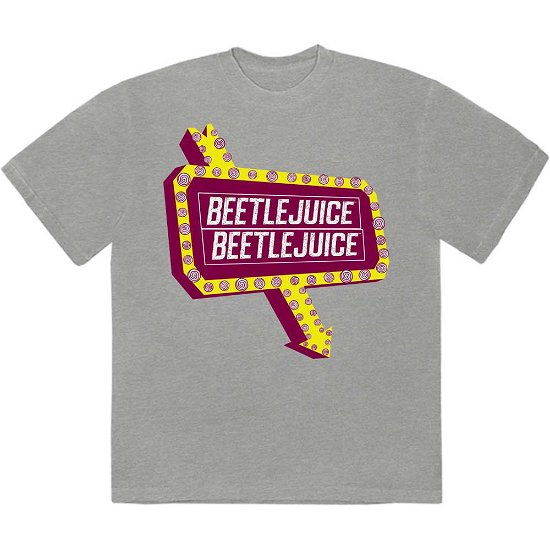 Beetlejuice Unisex T-Shirt: Beetlesign - Beetlejuice - Merchandise -  - 5056737229974 - 