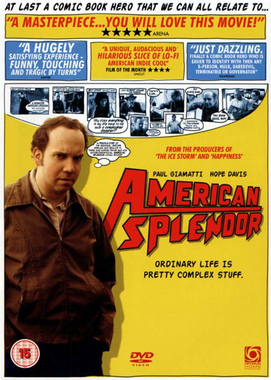 Cover for American Splendor [edizione: R · American Splendor [Edizione: Regno Unito] (DVD) (2018)