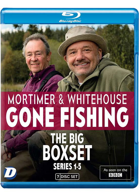 Cover for Mortimer  Whitehouse Fish 15 BD · Mortimer and Whitehouse Gone Fishing Series 1 to 5 (Blu-Ray) (2022)