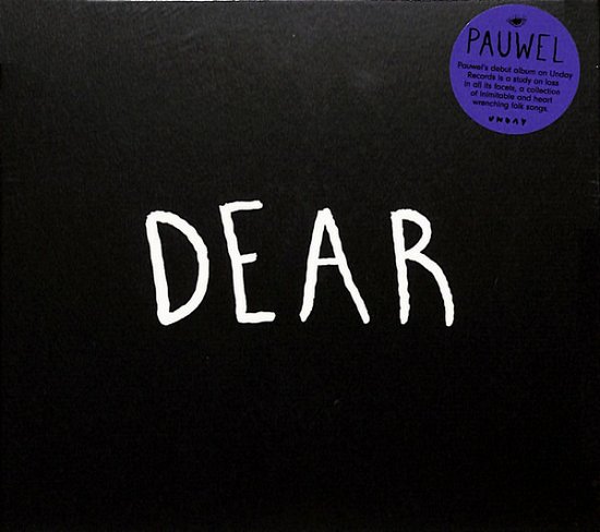 Cover for Pauwel · Dear (CD) (2022)