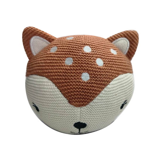 Barbo Classic: Knitted Ball with Bell  - Oh Deer -  - Other - Barbo Toys - 5704976059974 - March 15, 2024