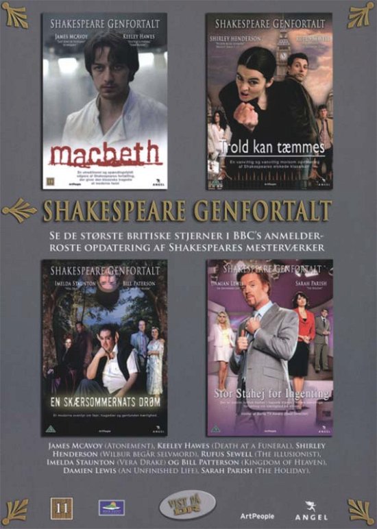 Shakespeare Genfortalt - V/A - Film - Angel Films - 5707435601974 - 24. maj 2016