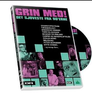 Cover for Grin med · Grin med - Det Sjoveste fra 90erne (DVD) (2009)