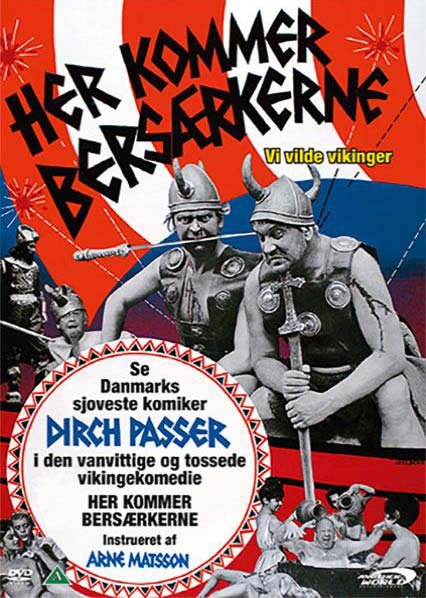 Cover for Dirch Passer · Her Kommer Bersærkerne - Vi Vilde Vikinger (DVD) (2015)