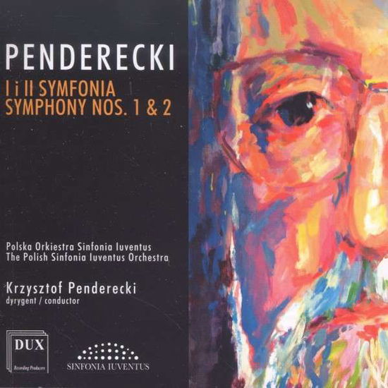 Cover for Penderecki / Polish Sinfonia Iuventus Orchestra · Symphony 1 &amp; 2 (CD) (2013)