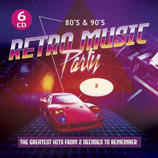 80s & 90s Retro Music Party (CD) (2021)