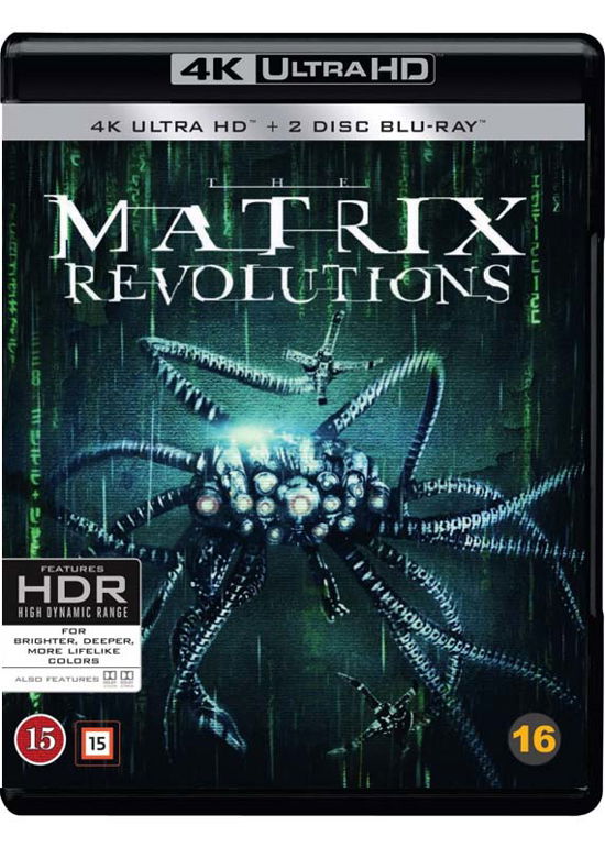Cover for The Matrix Revolutions (4K UHD + Blu-ray) [4K edition] (2018)