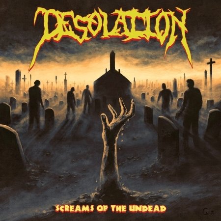 Cover for Desolation · Screams Of The Undead (CD) (2019)