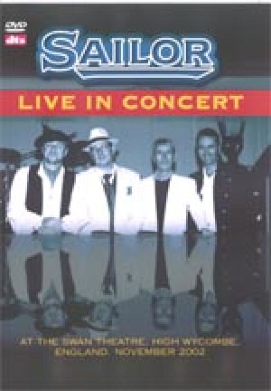 Cover for Sailor · Live in Concert (DVD) (2004)