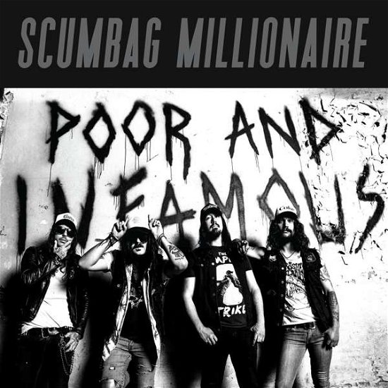 Cover for Scumbag Millionaire · Poor and Infamous (LP) (2020)