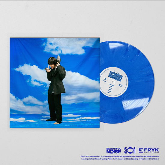 Cover for XION · SOCIAVOIDANCE (LP) [Blue Marbled Vinyl edition] (2025)