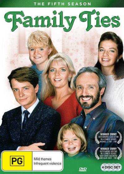 Cover for Family Ties - Season 5 (DVD) (2016)
