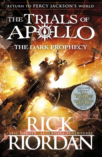 Cover for Rick Riordan · THE TRIALS OF APOLLO: The Dark Prophecy (The Trials of Apollo Book 2) (Bok) (2017)