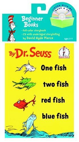 Cover for Dr. Seuss · One Fish, Two Fish, Red Fish, Blue Fish Book &amp; CD (Book) [Pap / Com edition] (2005)