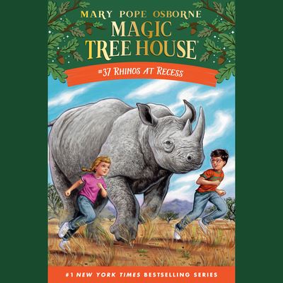 Cover for Mary Pope Osborne · Rhinos at Recess - Magic Tree House (Audiobook (CD)) [Unabridged edition] (2023)