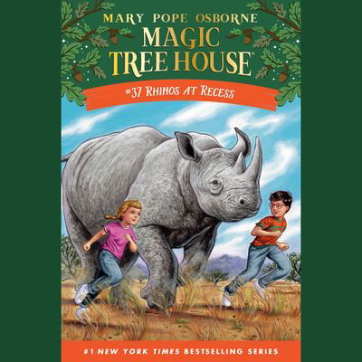 Cover for Mary Pope Osborne · Rhinos at Recess - Magic Tree House (R) (Lydbok (CD)) [Unabridged edition] (2023)