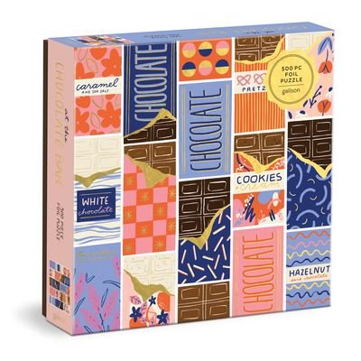 At the Chocolate Bar 500 Piece Foil Puzzle - Galison - Board game - Galison - 9780735377974 - August 31, 2023